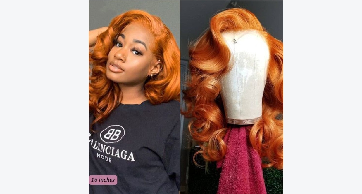 The best way to care for your ginger lace front wig